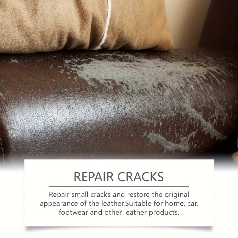 Крем для ремонта кожаных и виниловых автомобильных сидений для всех поверхностей, 4-в-1