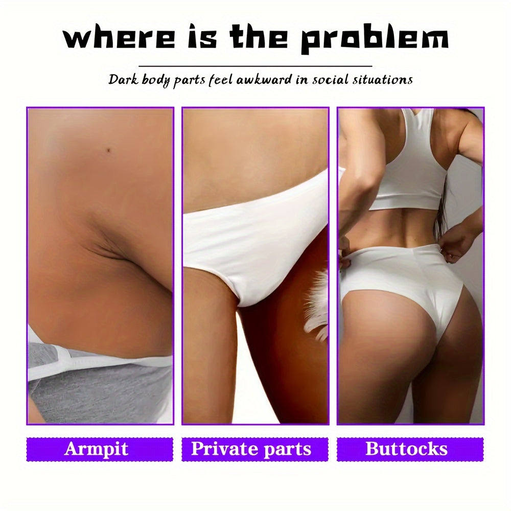 Unisex Body Cream for Dark Skin with Vitamin C Niacinamide Hyaluronic Acid 50g