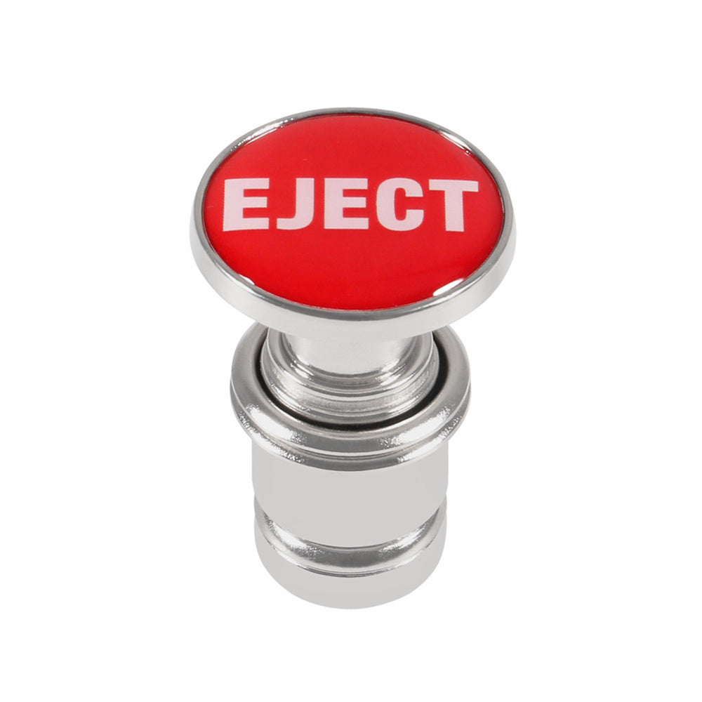 Car Interior Aluminum Dustproof Plug Button 12V Fire Missile Eject Panic Kit