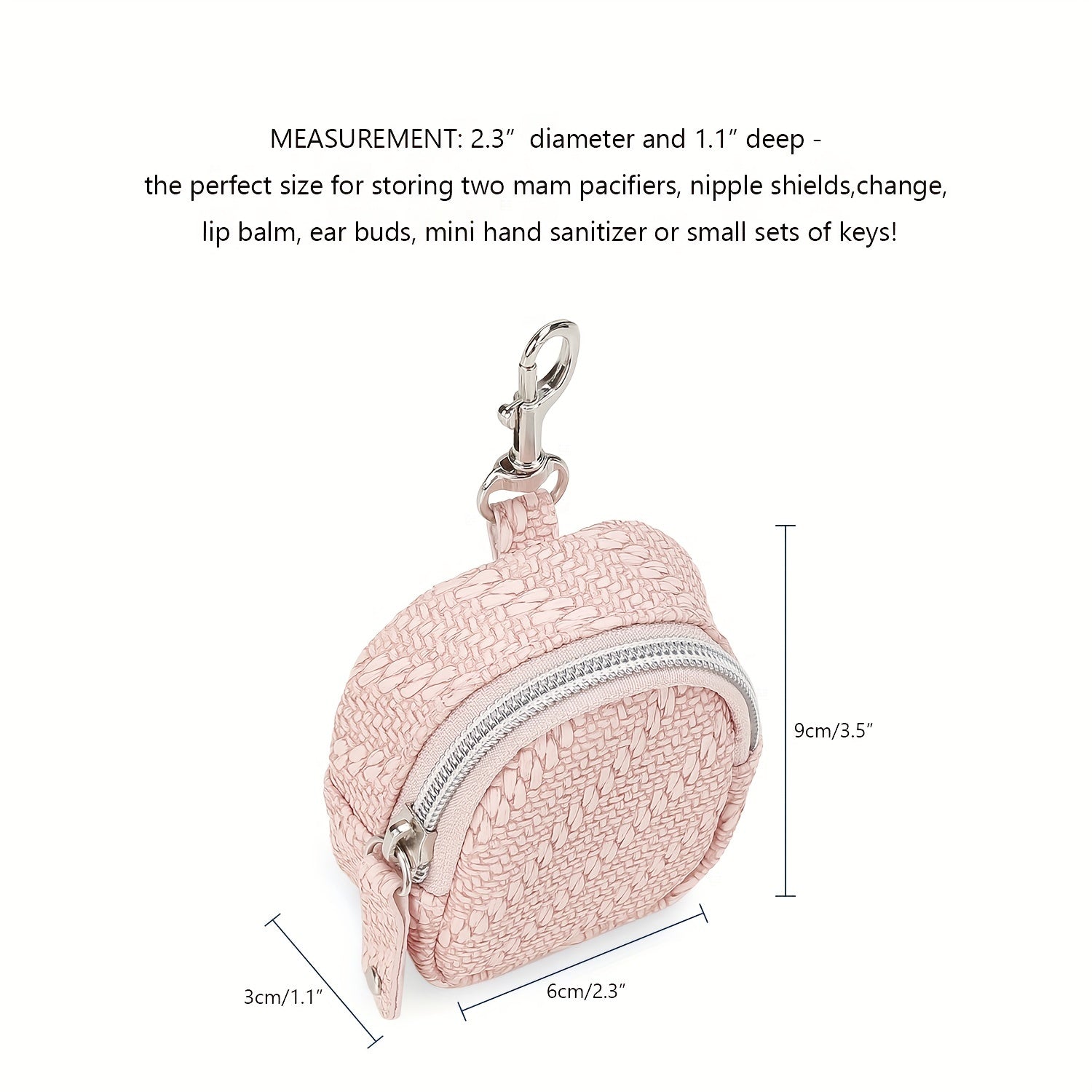 PEVA ichki sumkali faux teri bolalar tishlagichni tashkil etuvchi asosiy buyumlarni saqlash uchun
