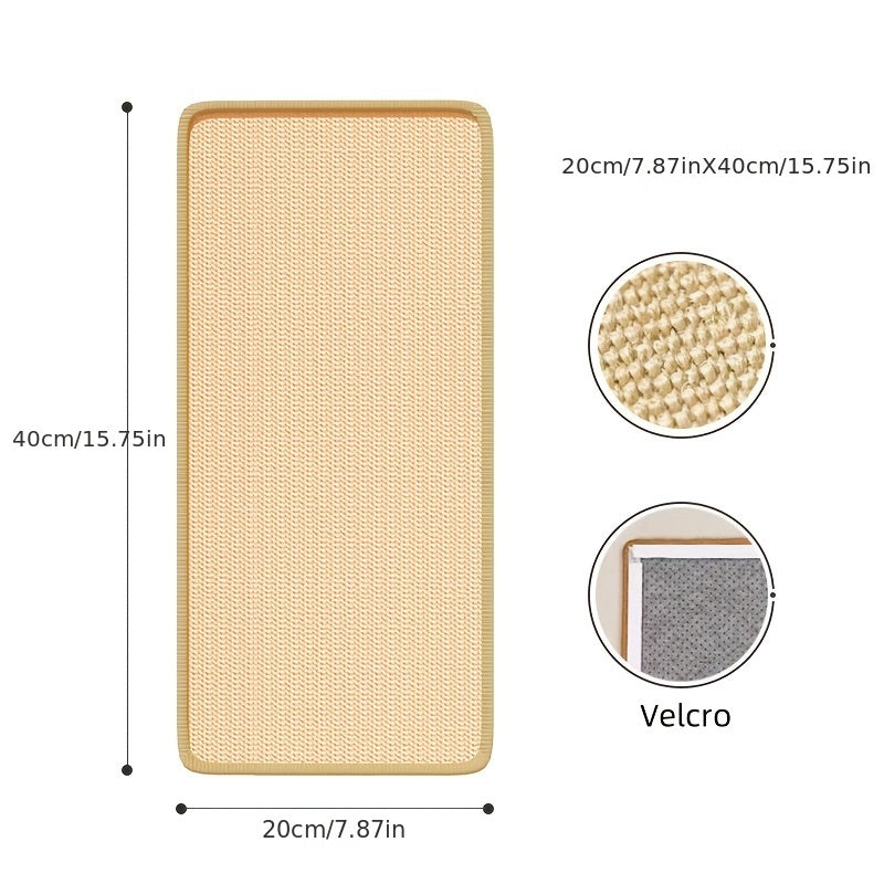 Sisal Rope Cat Scratching Board Sofa Protector Non-Toxic Exercise Relaxation