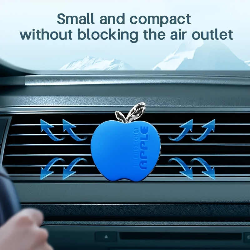 Avtomobil havo tozalovchi olma shaklidagi aylanadigan vent klipi ichki bezak