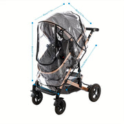 Universal Waterproof Stroller Cover for Rain Snow Dust Wind Protection