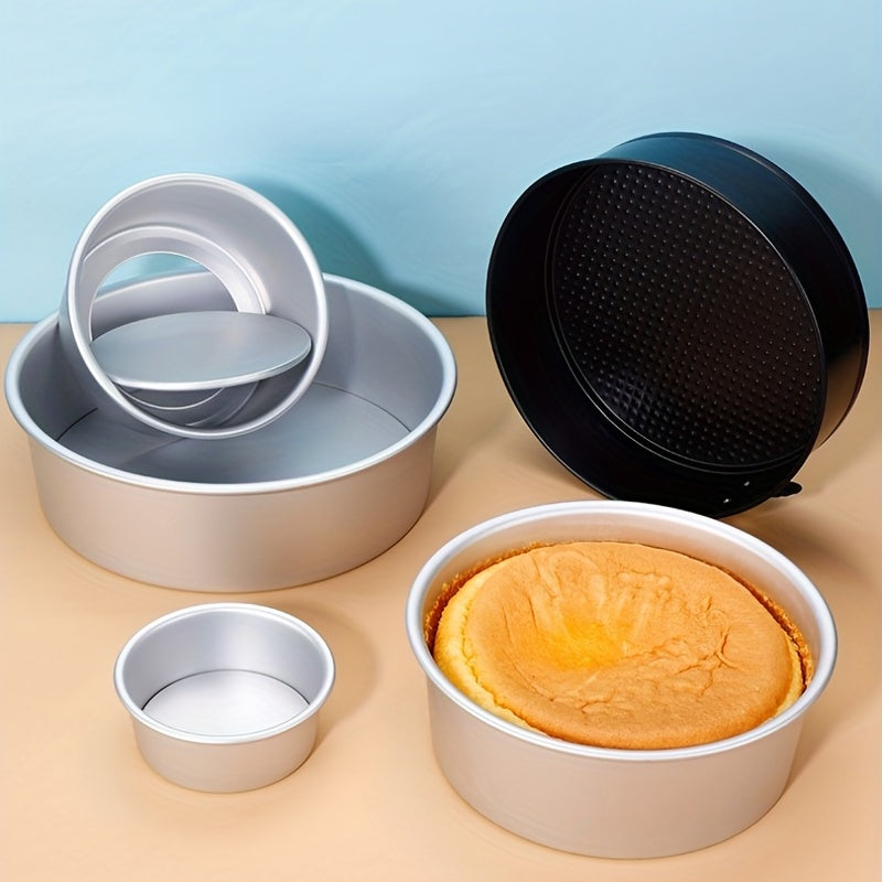 Loose Bottom Cake Pan Mold Removable Base Oven Tool for Baking 4 6 8 10 Inch