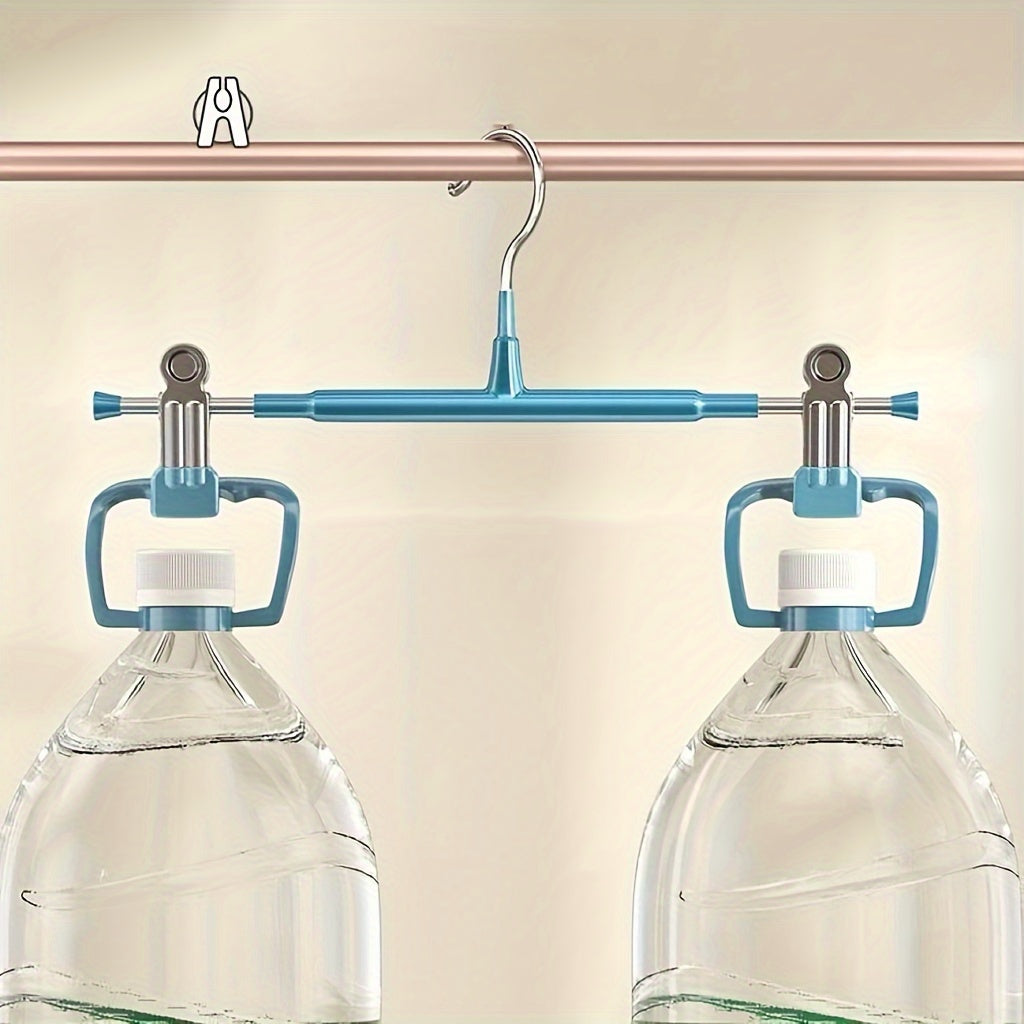 10 Premium Stainless Steel Pants Hangers with Adjustable Clips Heavy Duty No Slip