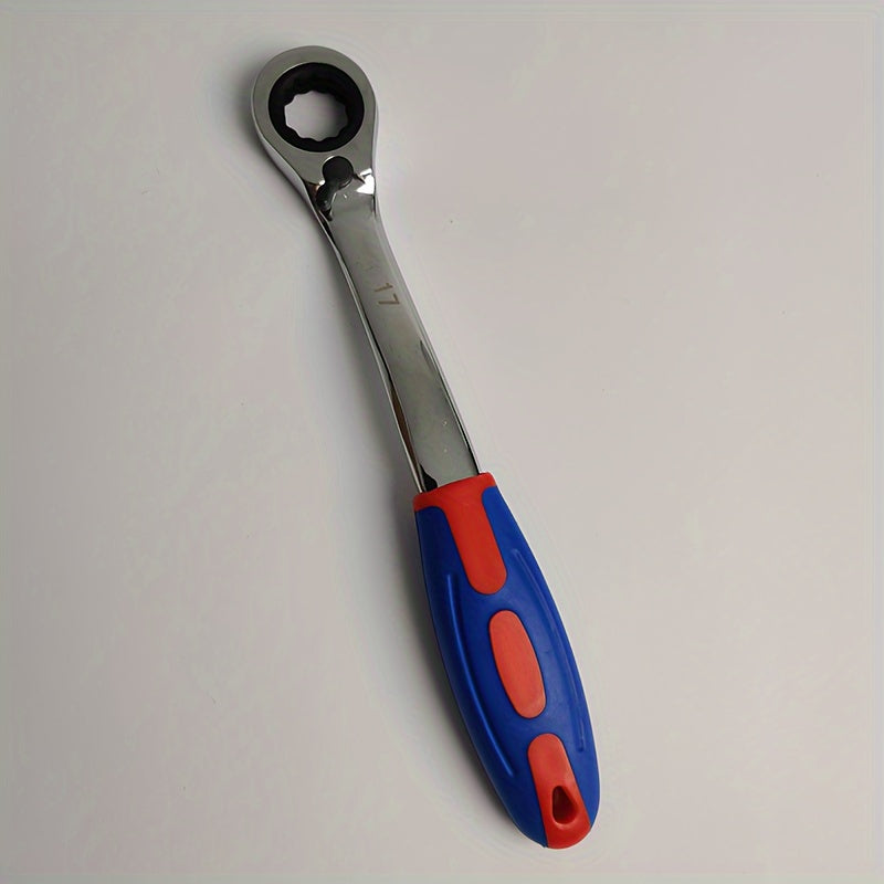 Juego de llaves de carraca universales de 7 piezas 8-19mm Herramienta de reparación de automóviles de metal