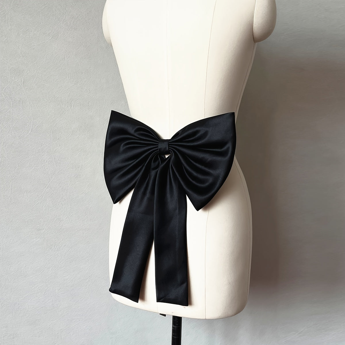 To'ylar va kundalik kiyimlar uchun katta bowknot to'y soch aksessuari, ajraladigan