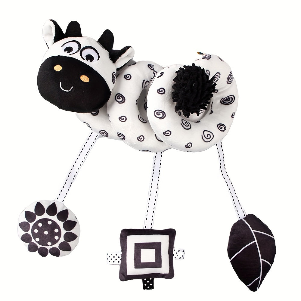 Avtomobil o'rindiqlari uchun bolalar uchun mo'ljallangan yumshoq o'yinchoqlar, yangi tug'ilgan chaqaloqlar uchun hayvonlar o'yinchoqlari