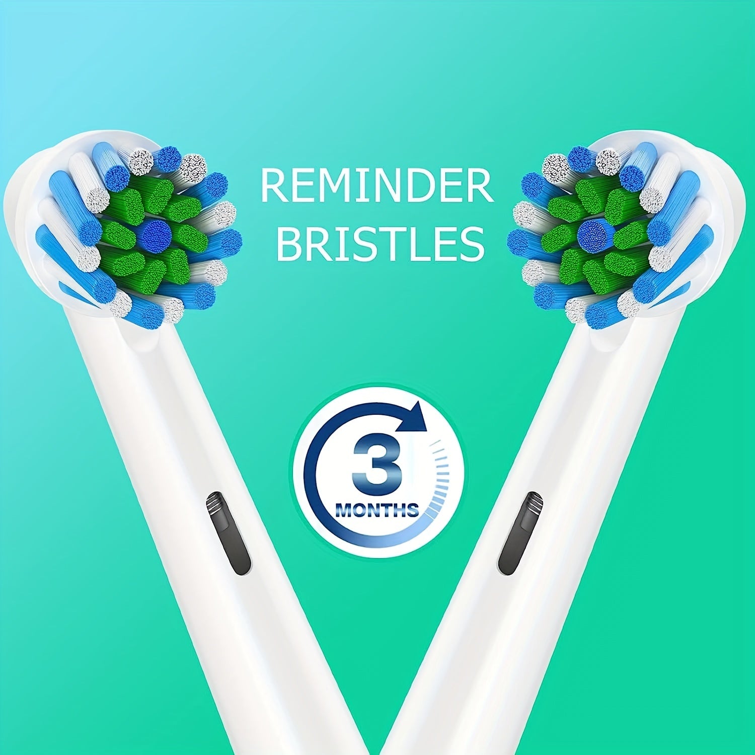 Adult Replacement Brush Heads for Electric Toothbrush Uncharged