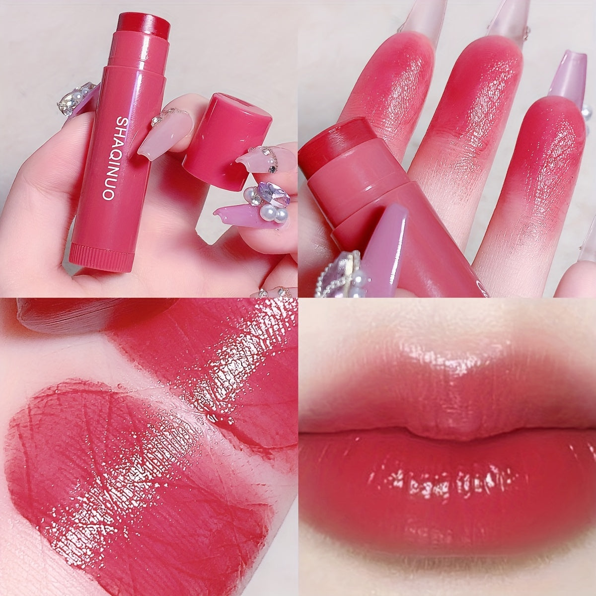 Women Moisturizing Color Lip Balm Anti-Chapped Winter Lipstick