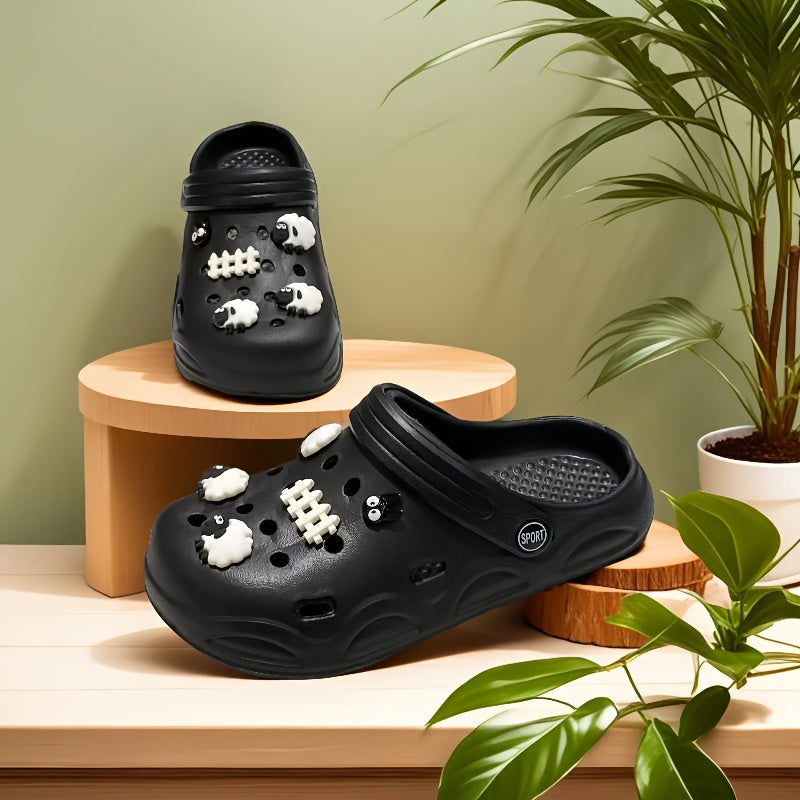 Women's EVA Hole Shoes for Summer Comfort Beach Travel Pair