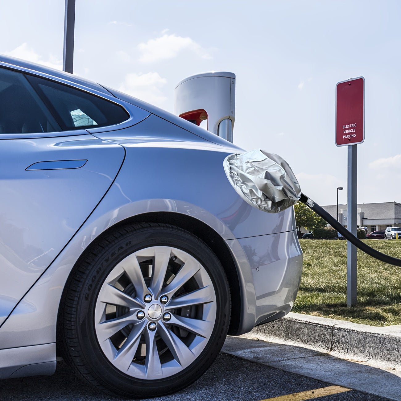Заглушка порта зарядного устройства для электромобиля водонепроницаемая наружная магнитная изоляция