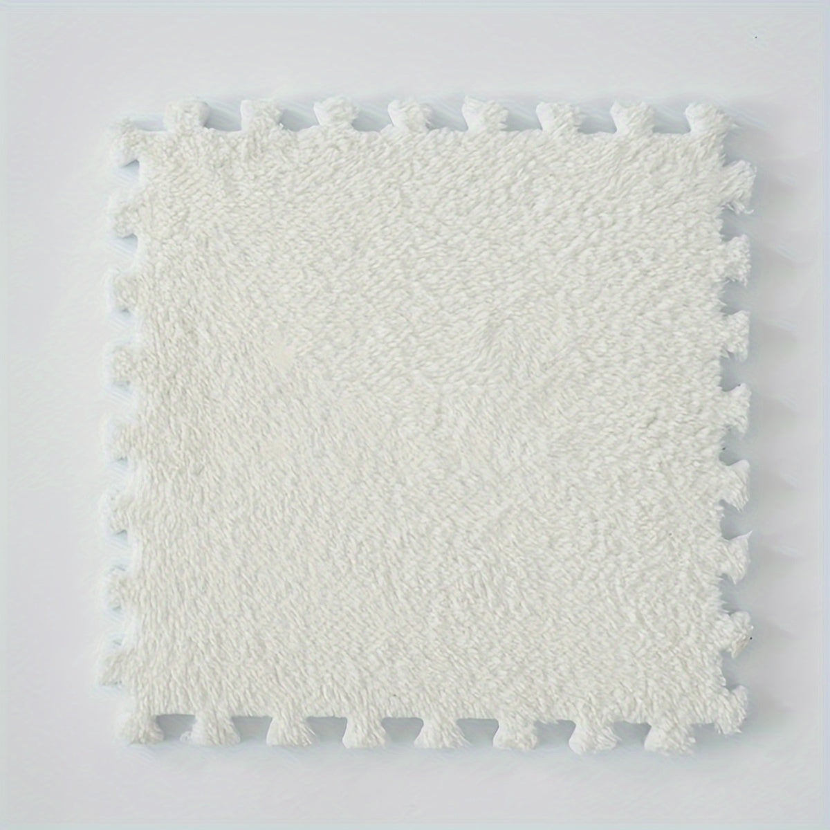 Luxurious Plush Patchwork Carpet Mat for Living Room and Bedroom, Easy to Clean