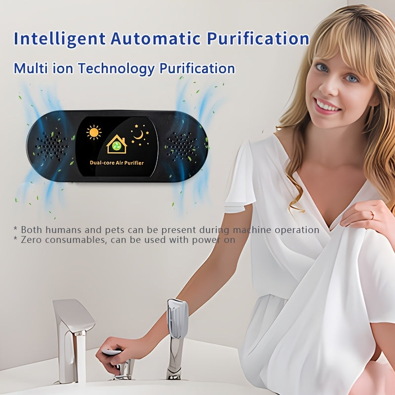 Universal Dual-Core USB Toilet Air Purifier Odor Elimination Quiet