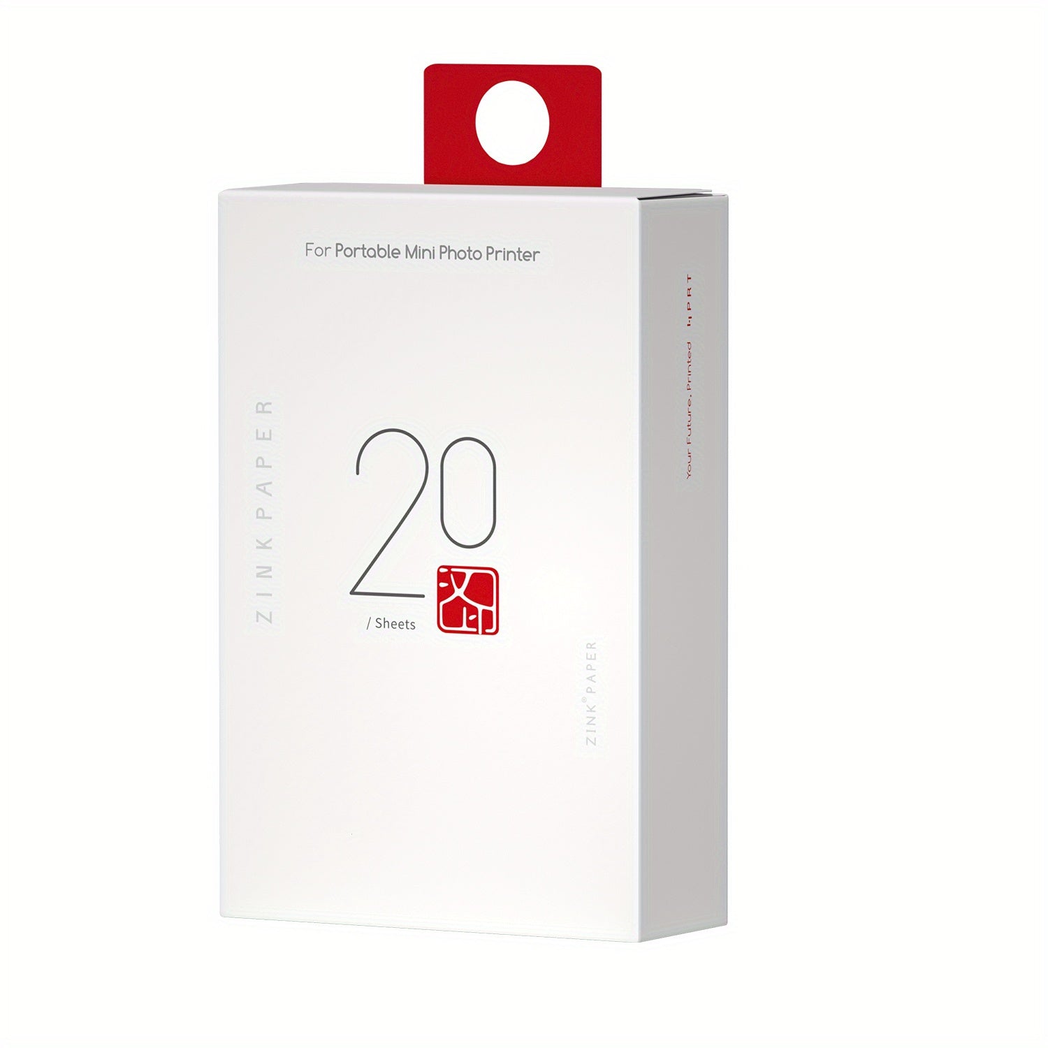 Photo Paper for Photo Printer 53 Sheets Zink Single Photo Paper