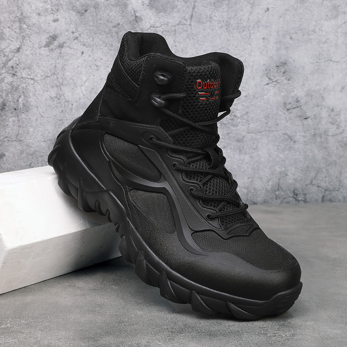 Women's Autumn Winter Tactical Boots Lightweight Comfortable Round Toe