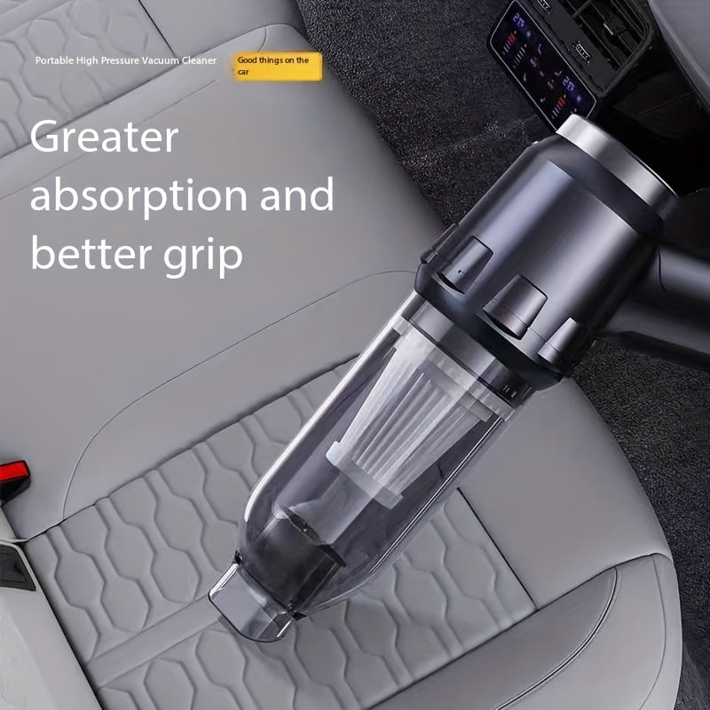 Wireless Handheld Vacuum Cleaner with HEPA Filter and Adjustable Settings