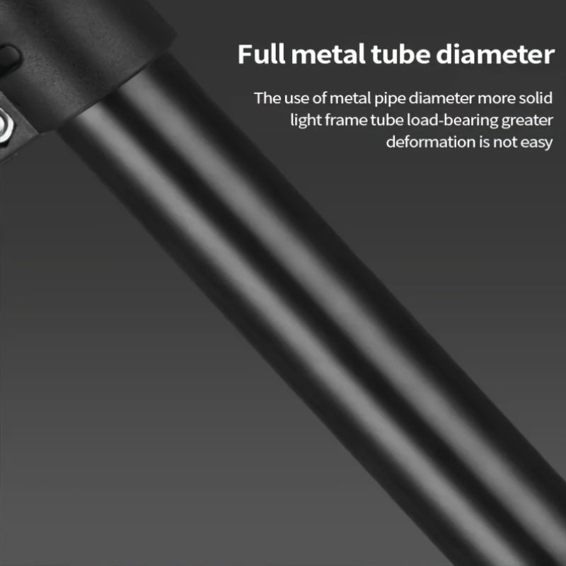 Soporte de trípode de acero al carbono de 63 pulgadas para softbox, flash de video, reflector y fondo de iluminación