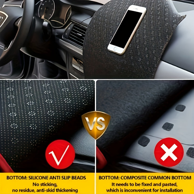 Left-Hand Drive Silicone Car Dashboard Cover Sunshade for 2022-2025