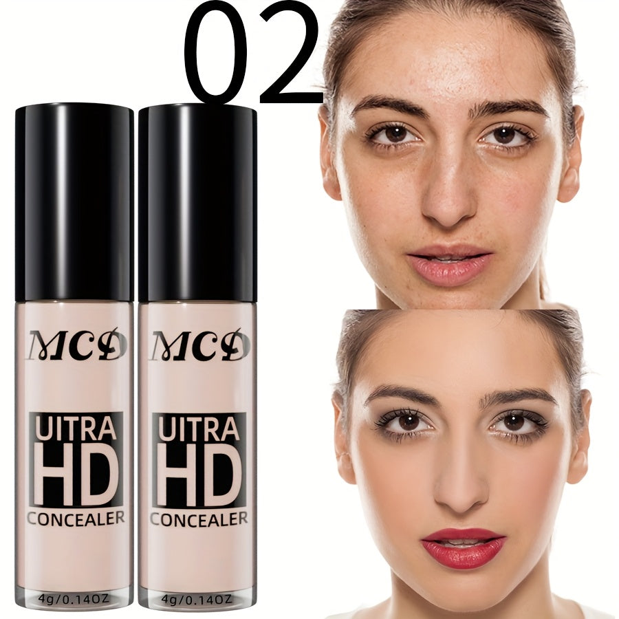 Women Concealer Liquid Foundation Matte Natural Waterproof Long-Lasting