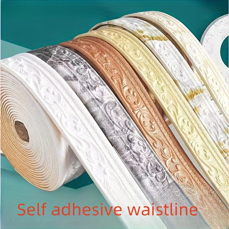 9m suv o'tkazmaydigan, o'z-o'zini yopishtiradigan, qalinlashtirilgan parda chizig'i, eshik ramkasi va devor chetini yopishtirish uchun