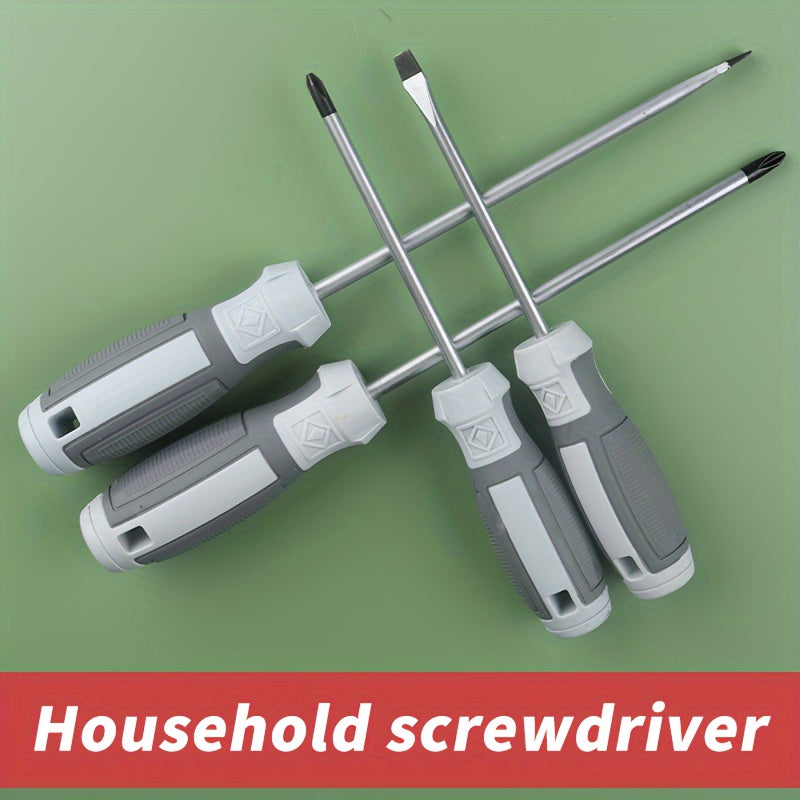 Industrial Grade Magnetic Screwdriver with Chrome Vanadium Handle High Strength Hardware