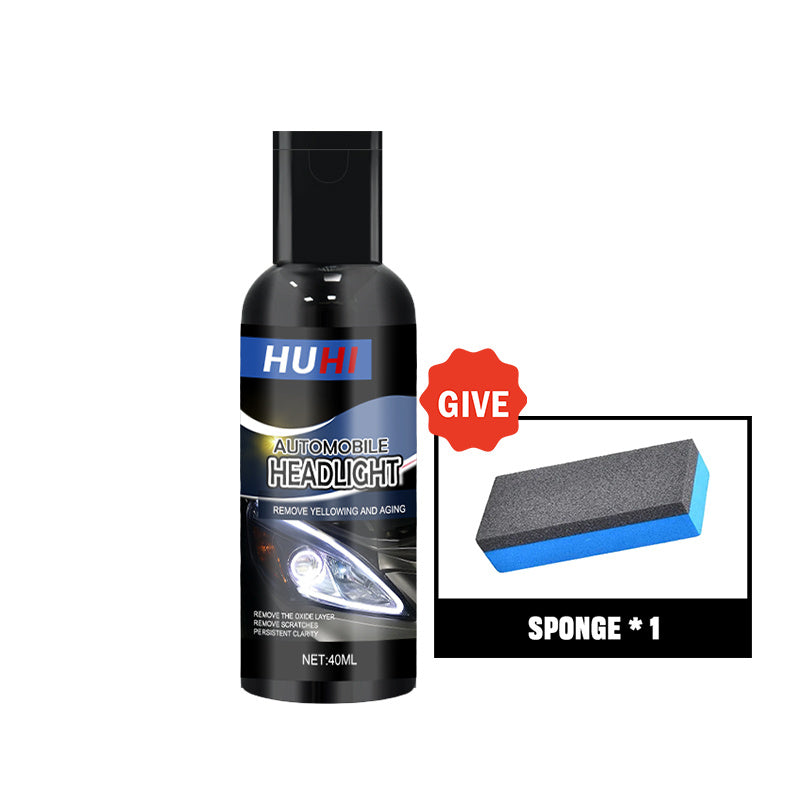 Car Headlight Restoration Paste for Brightness, Scratch Removal, Yellowing