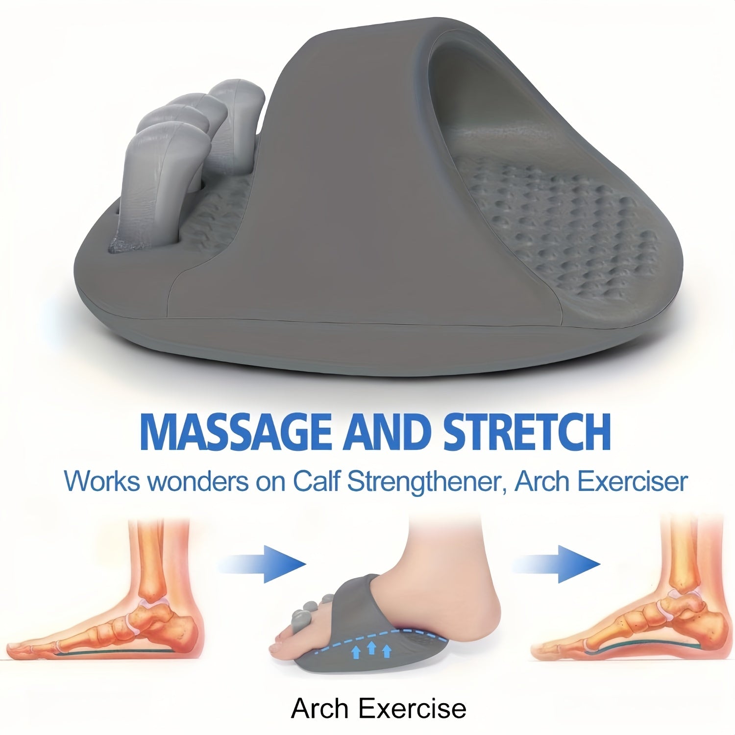 Ichki va tashqi foydalanish uchun noyob dizaynli fitnes chiroqlari, qiya qo'llab-quvvatlash va eng yuqori qulaylik uchun massaj vositasi bilan. Ajoyib sog'liq sovg'asi.