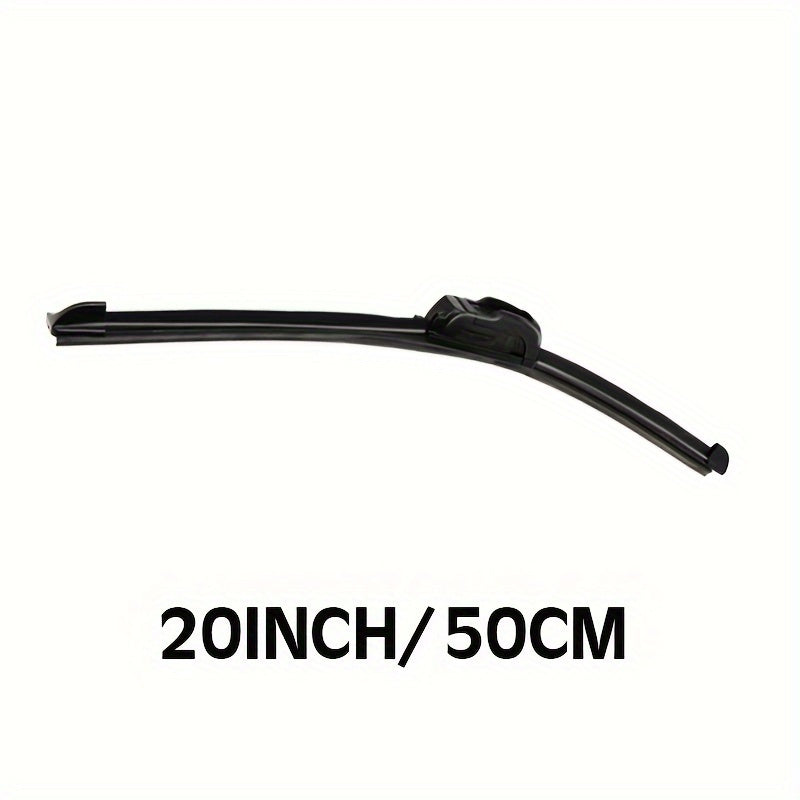 Limpiaparabrisas sin marco en forma de U universal para todos los modelos de coche, de alta definición y silencioso