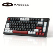 75% Mechanical Gaming Keyboard with Ice Blue Backlight Yellow Switches Ergonomic Design NKRO USB
