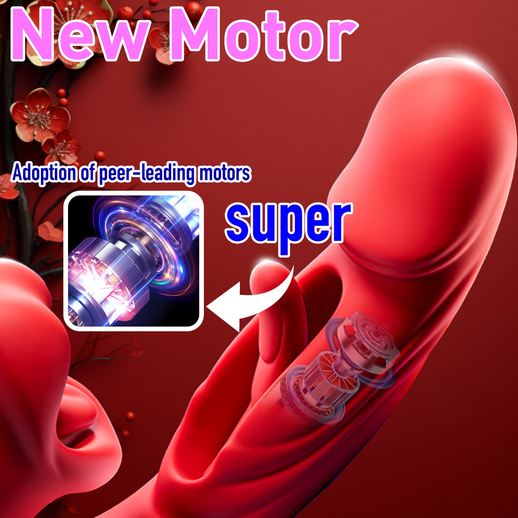 Women's Purple 4-in-1 Vibrating Clitoral Stimulator with 7 Modes