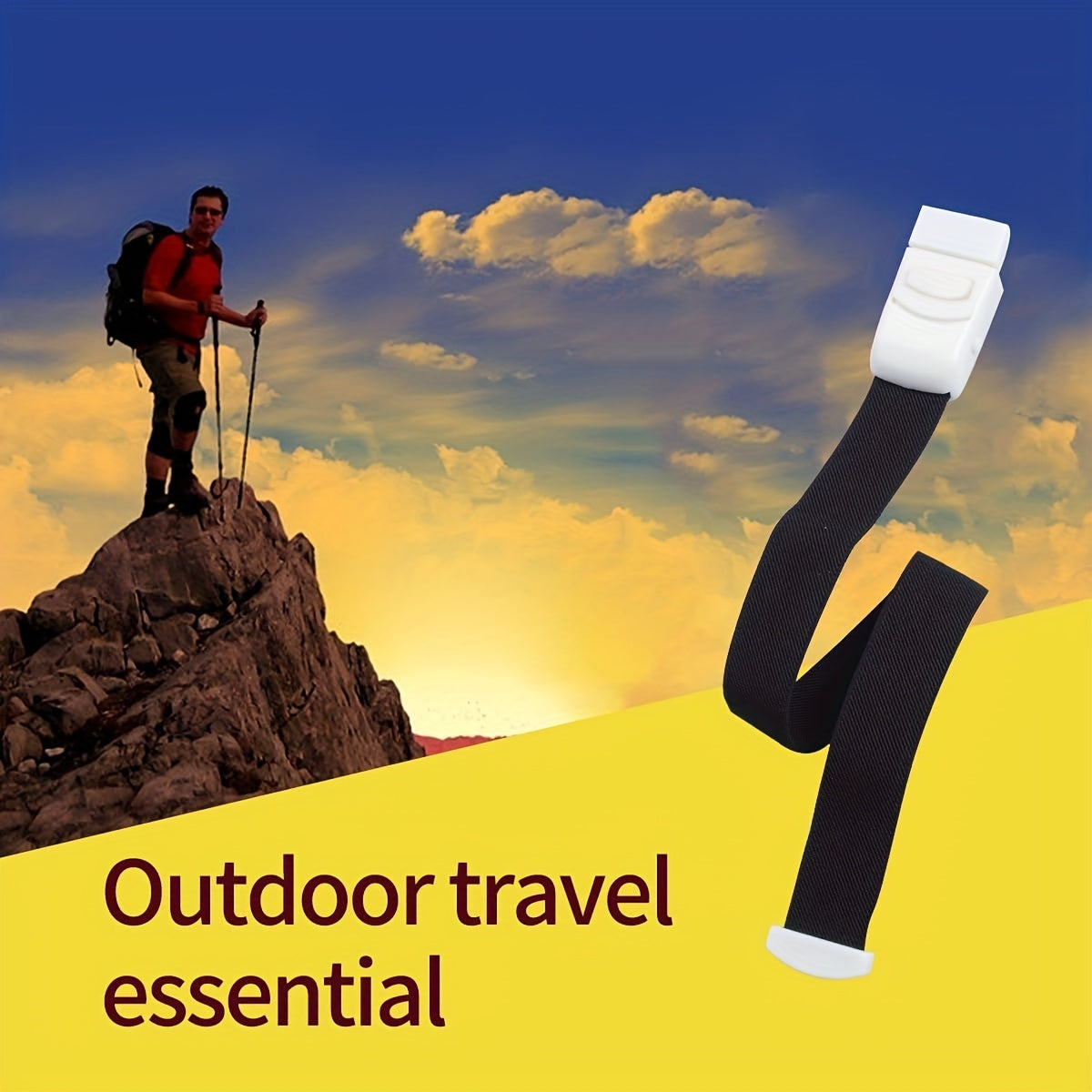 Tourniquet Hemostatic Elastic Band First Aid Kit for Camping Hiking Outdoor Activities