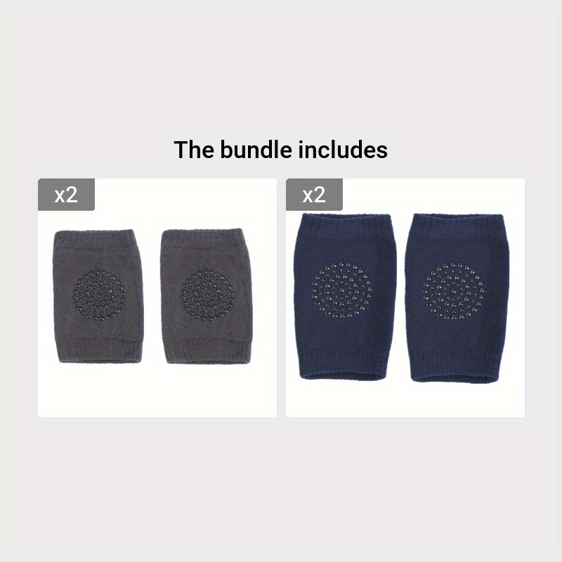 Детские наколенники для колен, унисекс, толстые махровые носки для ползания, защита в любое время года