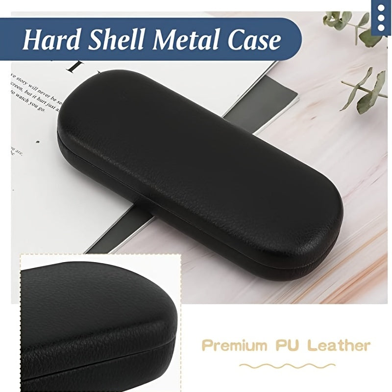 Qora ko‘zoynak qutisi, kichik ko‘zoynak qobig‘i uchun mo‘ljallangan, quyosh ko‘zoynaklari uchun