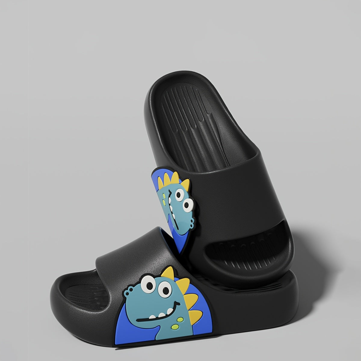 Children's Dinosaur Slides for Boys EVA Summer Non-Slip Beach Sandals