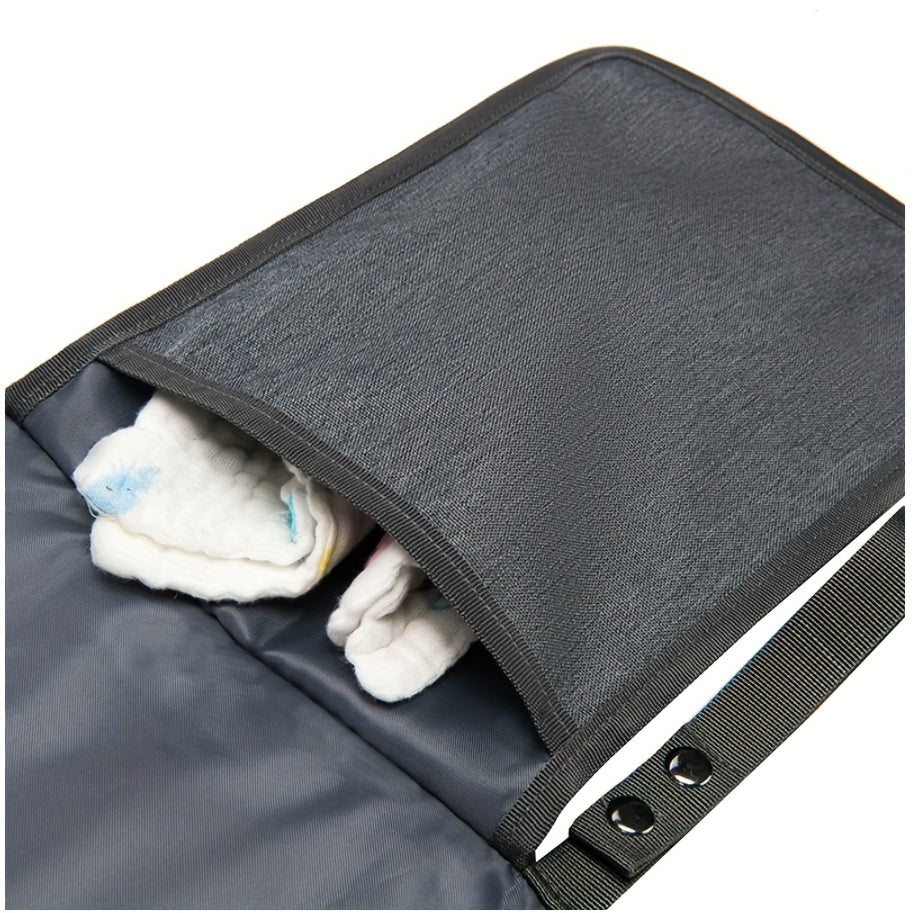 Waterproof Portable Diaper Changing Pad with Pockets Travel Station Kit for Babies