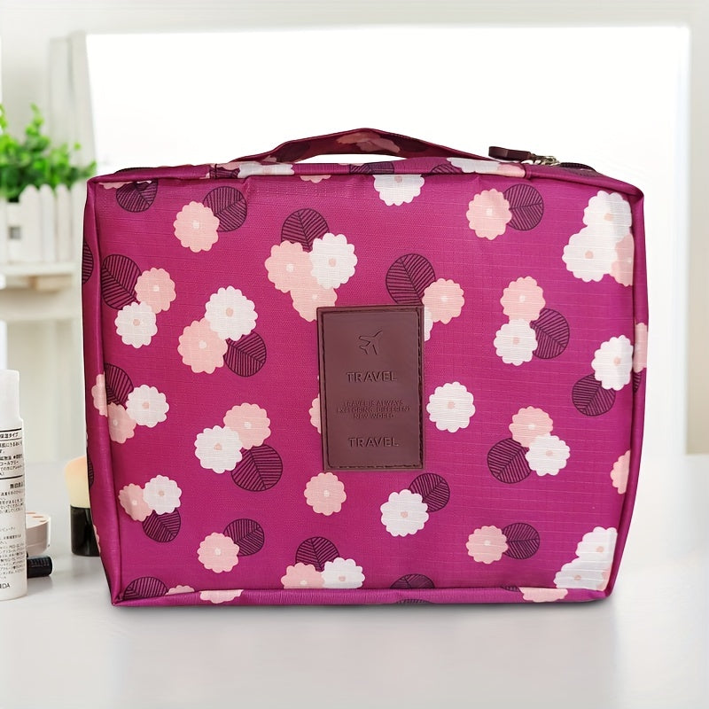 Women's Waterproof Travel Makeup Bag and Cosmetic Organizer