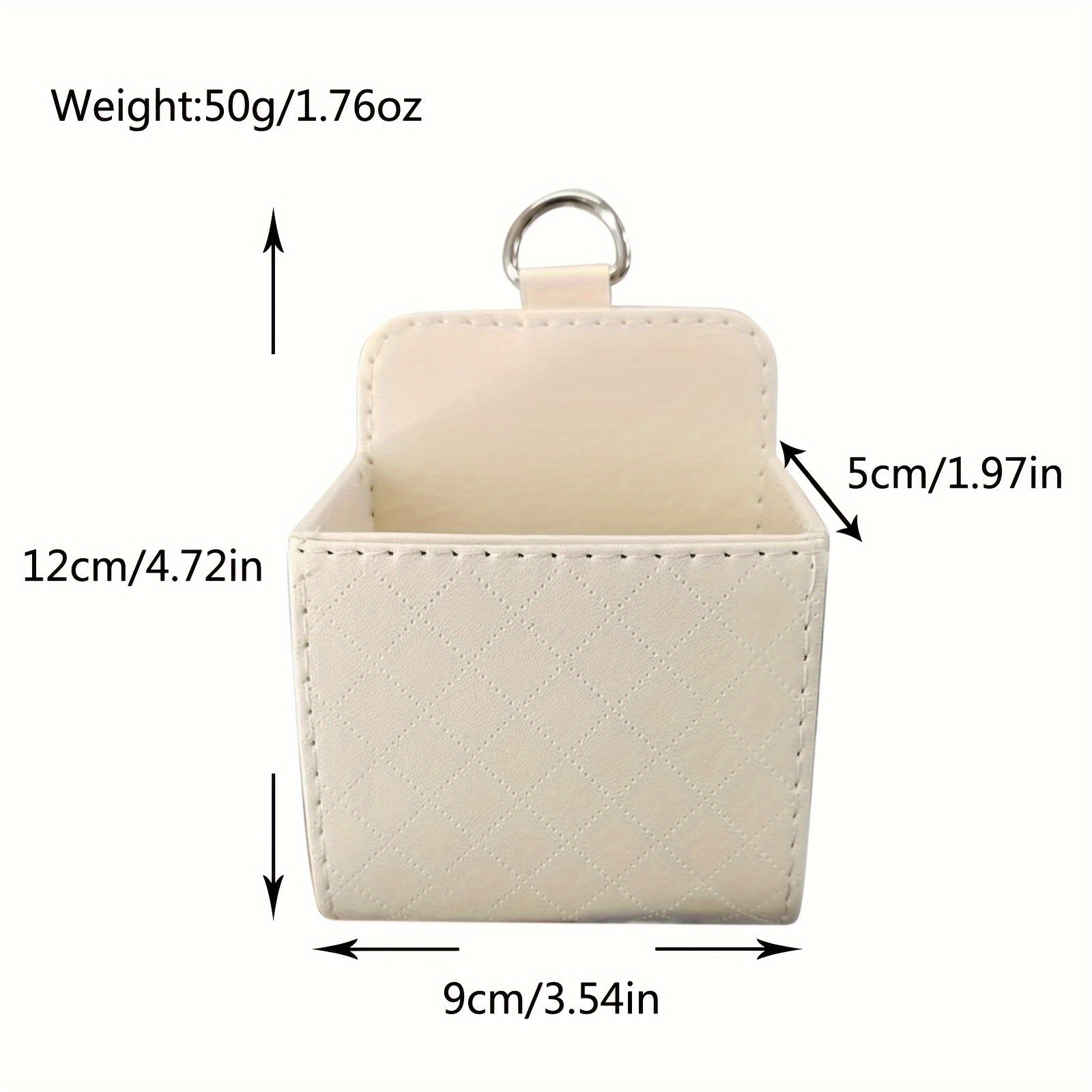 Car Air Conditioner Vent Organizer Bags with Phone Holder Lightweight Multi-Functional