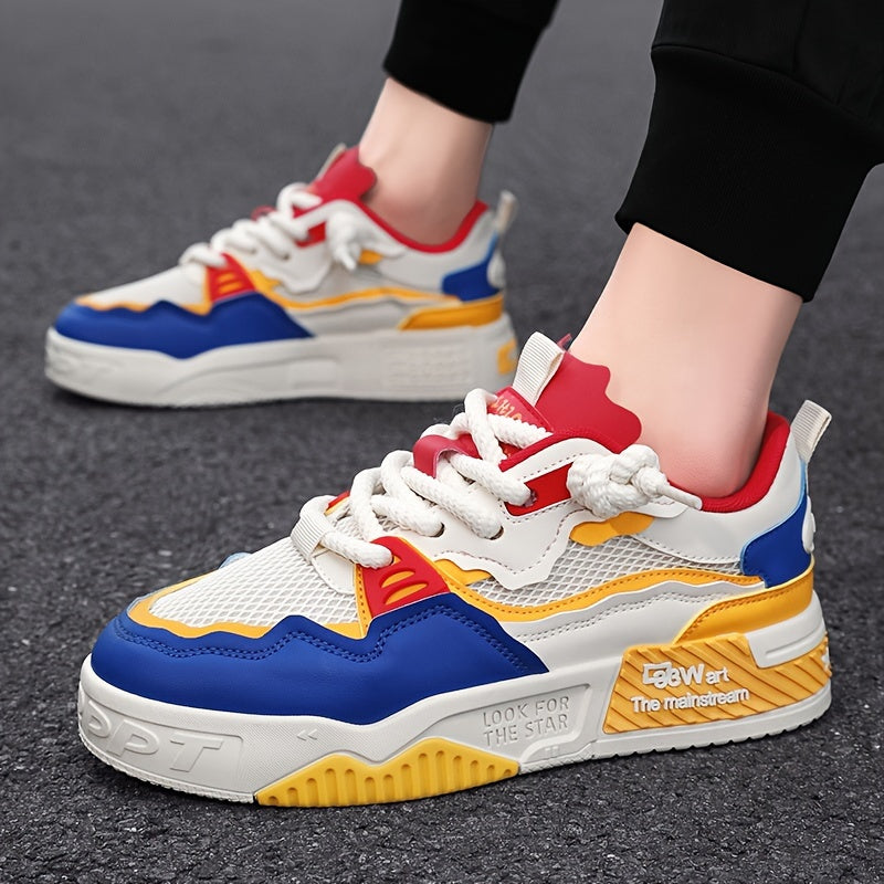 Zapatos casuales para hombre de tela transpirable, de caña baja, antideslizantes, con cordones, para todas las estaciones