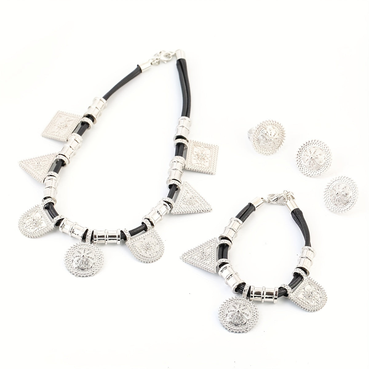 Ethiopian Gold Jewelry Set for African Bridal Wedding Habesha Style