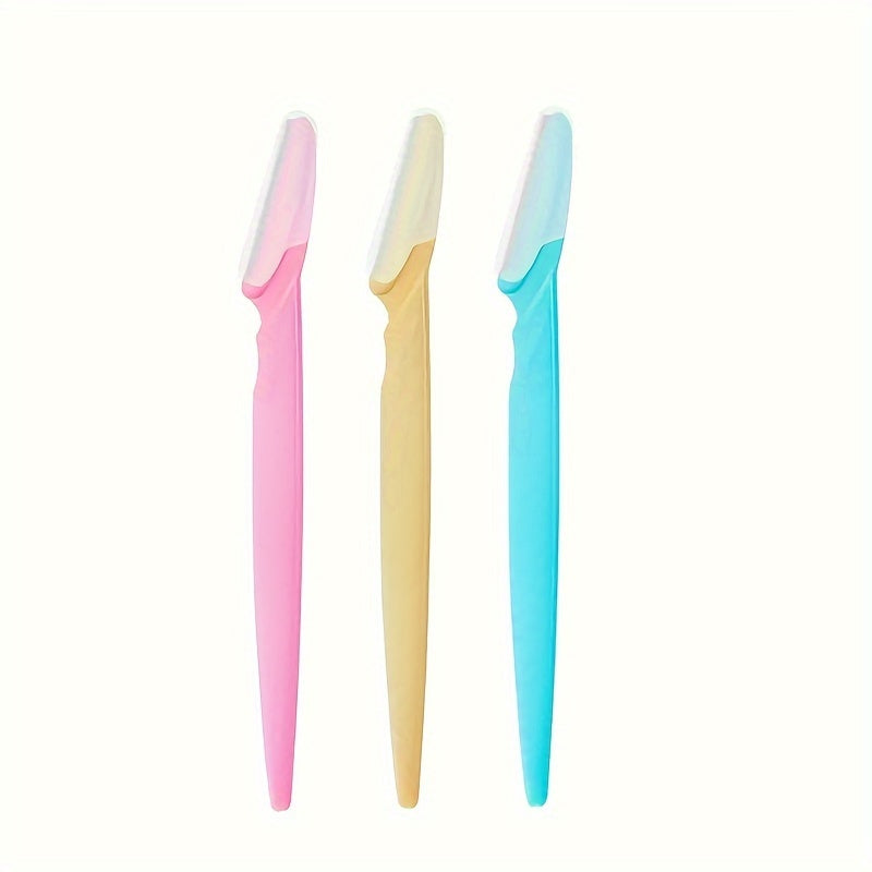 Unisex Eyebrow Razor Kit 3/5/6/12/24pcs Facial Hair Remover Trimmer