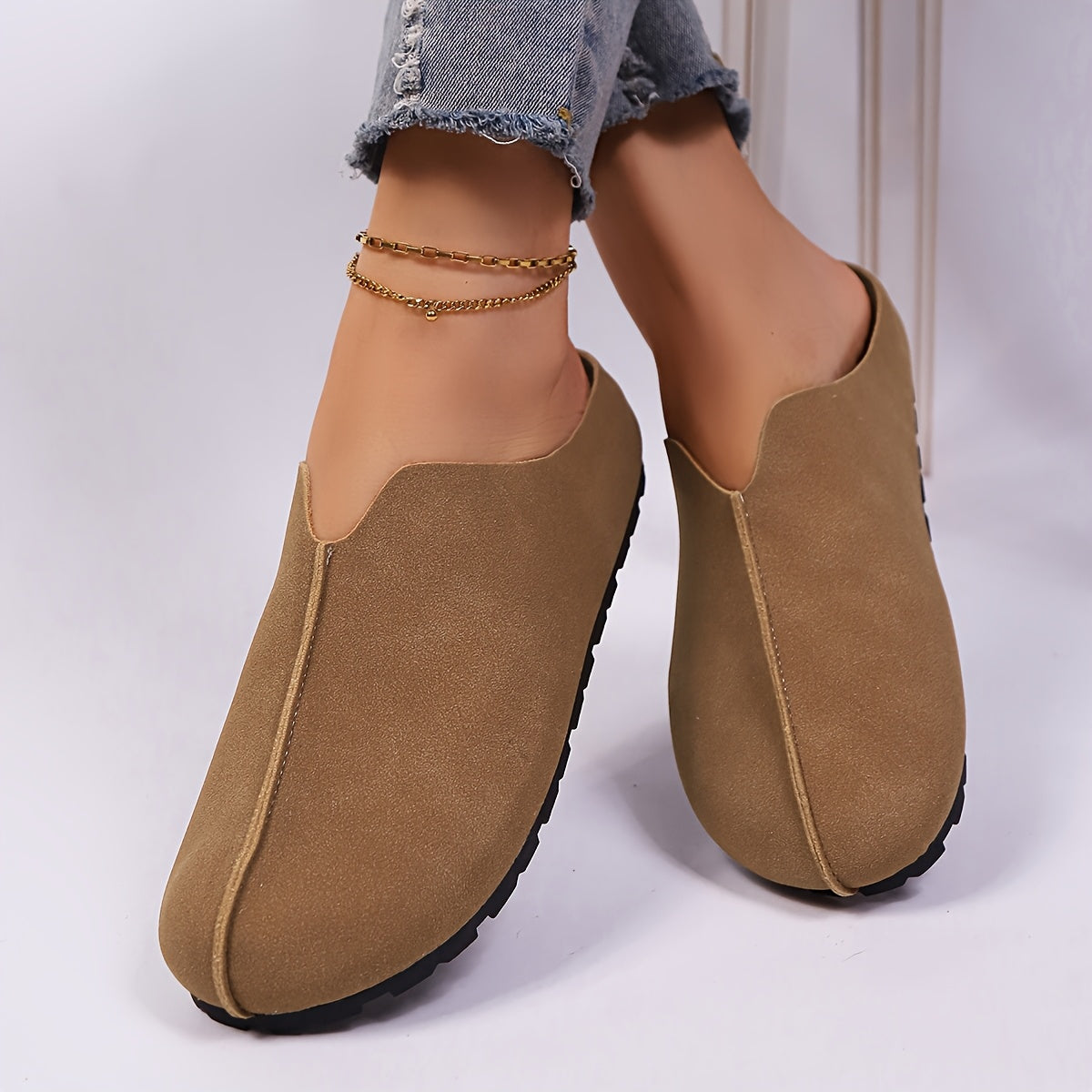 Women's Fashion Platform Boots Mules Clogs with Stylish Design