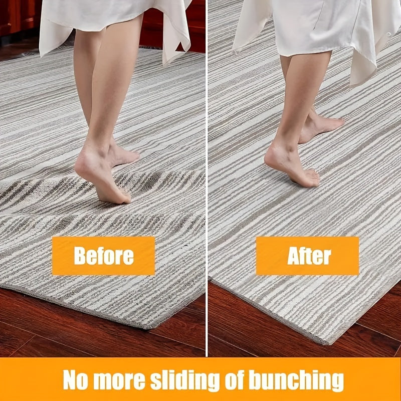 10 Pieces Tree-Shaped Carpet Stickers Non-Slip Tape for Hardwood Floors and Tiles