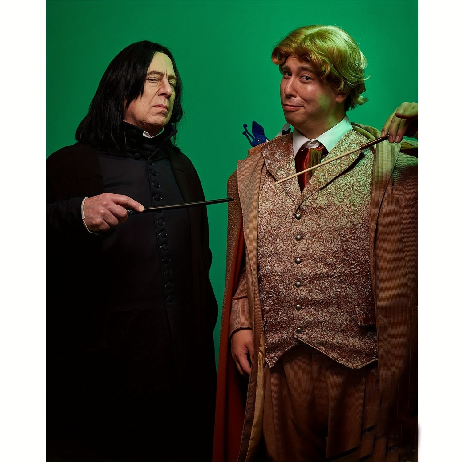 Severus Snape Costume Wig Short Straight Men’s Hair for Adults