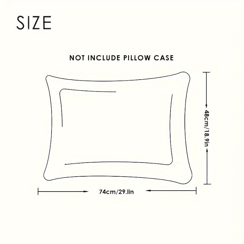 Soft Pillow Set for Bedroom Bedding Includes 1 or 2 Quilted Hotel Pillows for Neck Support