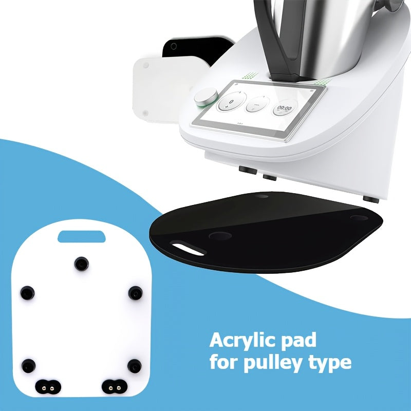 Acrylic Glider Tray for Thermomix TM5 TM6 Kitchen Food Handling and Coffee Use