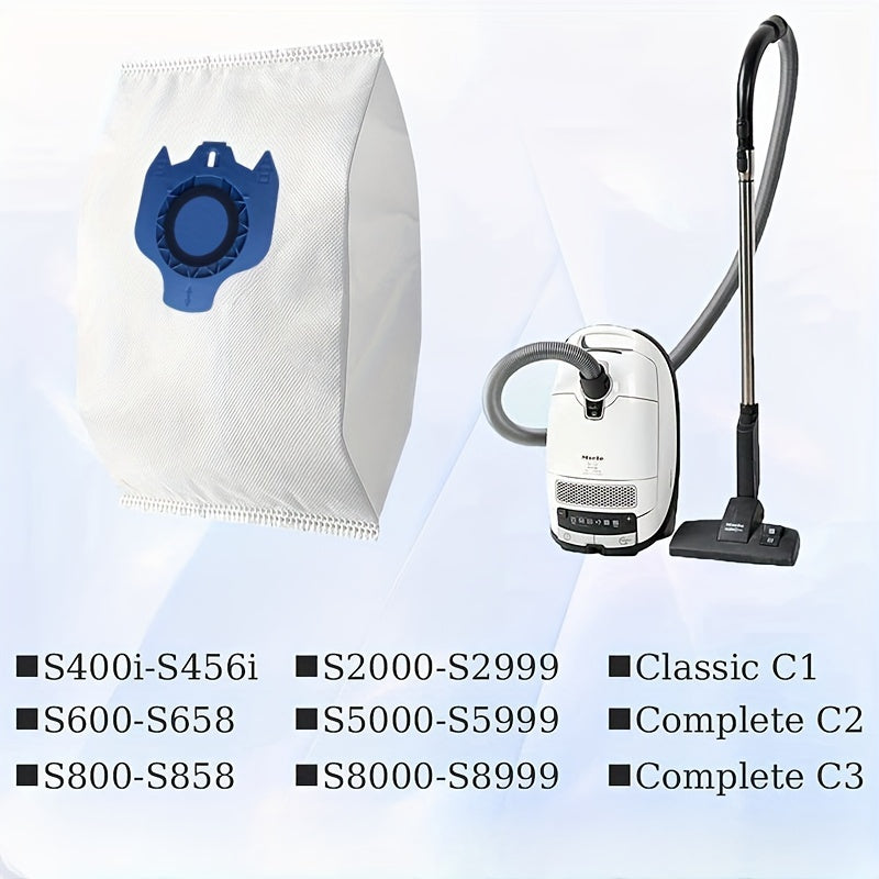 Replacement Dust Bags for Vacuum Cleaners Pack of 10 Synthetic Material Compatible with Multiple Models