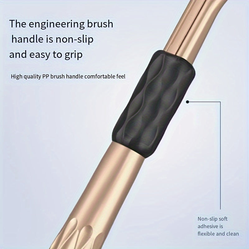 6-Pack Triangular 3D Manual Toothbrushes for Adults with Soft Nylon Bristles