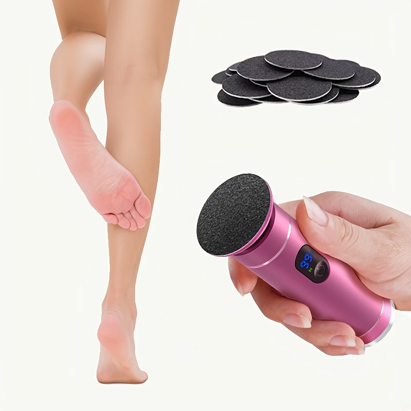 Rechargeable Electric Foot Grinder Callus Remover Dead Skin Remover USB Battery