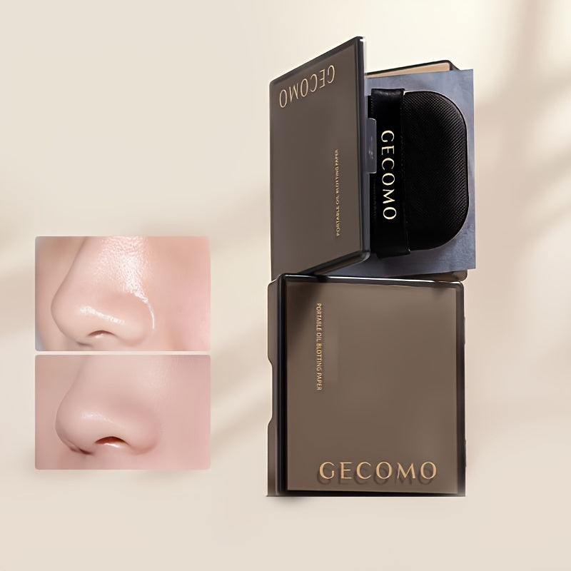 Papel secante absorbente para grasa unisex 100 hojas, cierre de poros, verano